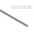 STAINLESS inox dekor folyókarács – juharlevél mintás, 1000×28,5 mm