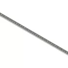 STAINLESS inox dekor folyókarács – juharlevél mintás, 1000×28,5 mm