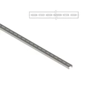  STAINLESS inox dekor folyókarács – perforált, 1000×28,5 mm