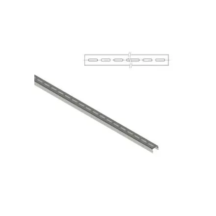 STAINLESS inox dekor folyókarács – perforált, 1000×28,5 mm
