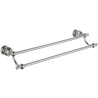 Mexen Estela dupla törölközőtartó rúd 63 cm, króm