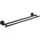 Mexen Loft dupla törölközőtartó rúd 54 cm, fekete