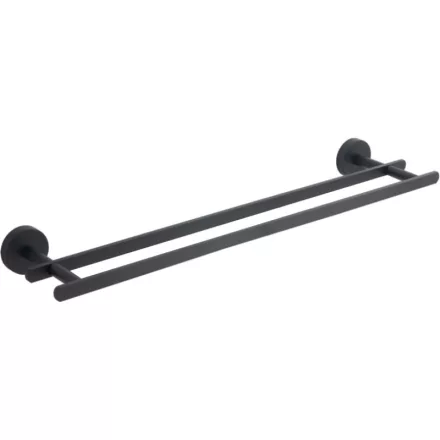 Mexen Loft dupla törölközőtartó rúd 54 cm, fekete