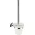 Mexen Loft fali WC kefe tartóval, króm
