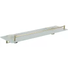 Mexen Dalia fali üvegpolc 52 cm, arany