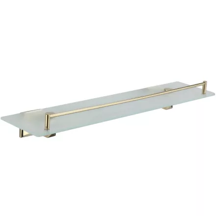 Mexen Dalia fali üvegpolc 52 cm, arany
