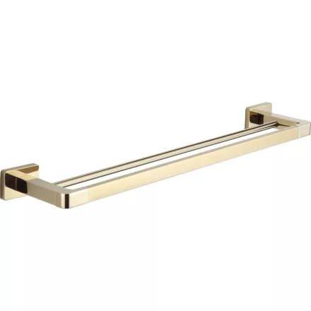 Mexen Asis dupla törölközőtartó rúd 54 cm, arany