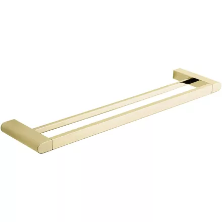Mexen Adox dupla törölközőtartó rúd 56 cm, arany