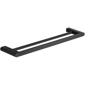 Mexen Adox dupla törölközőtartó rúd 56 cm, fekete