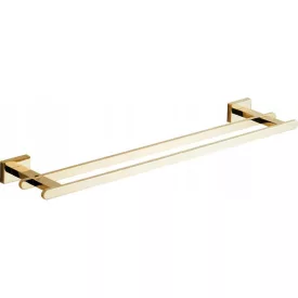 Mexen Arno dupla törölközőtartó rúd 54 cm, arany