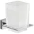 Mexen Arno fali fogkefetartó pohárral, króm