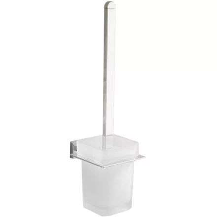 Mexen Arno fali WC kefe tartóval, króm