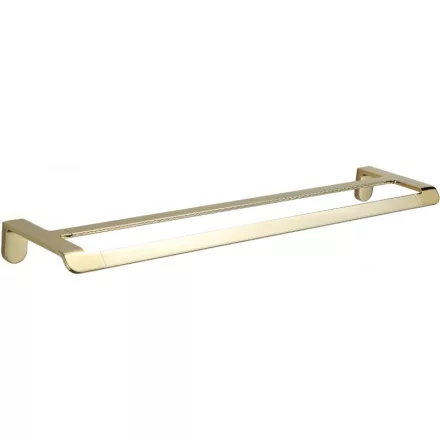 Mexen Lea dupla törölközőtartó rúd 63 cm, arany