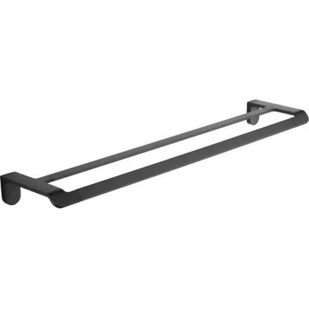 Mexen Lea dupla törölközőtartó rúd 63 cm, fekete