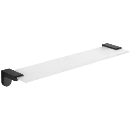 Mexen Lea fali üvegpolc 47 cm, fekete