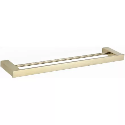 Mexen Pavo dupla törölközőtartó rúd 60 cm, arany