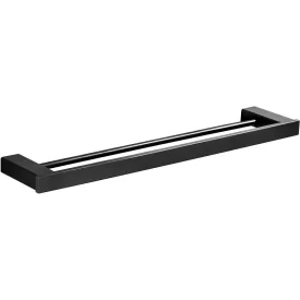 Mexen Pavo dupla törölközőtartó rúd 60 cm, fekete