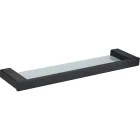 Mexen Pavo fali üvegpolc 50 cm, fekete