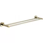 Mexen Remo dupla törölközőtartó rúd 63,5 cm, arany