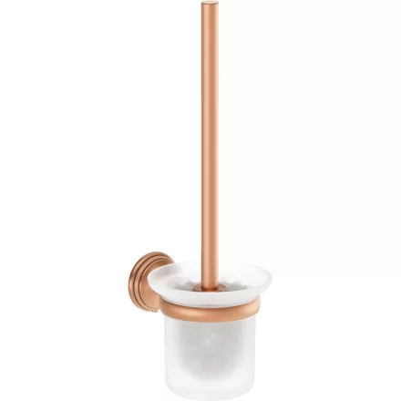 Mexen Lusso fali WC kefe tartóval, antik réz