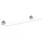 Mexen Ovio fali üvegpolc 52 cm, szálcsiszolt nikkel