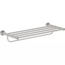   Mexen Triv törölközőtartó polc alsó rúddal 60 cm, szálcsiszolt nikkel