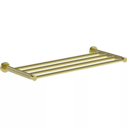 Mexen Triv rácsos törölközőtartó polc 60 cm, arany
