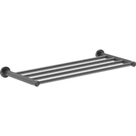   Mexen Triv rácsos törölközőtartó polc 60 cm, szálcsiszolt grafit
