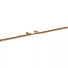 Mexen Loop törölközőtartó rúd 65 cm, szálcsiszolt réz