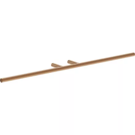Mexen Loop törölközőtartó rúd 65 cm, szálcsiszolt réz