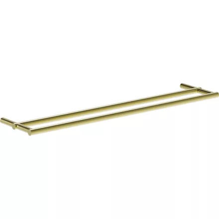 Mexen Loop dupla törölközőtartó rúd 62 cm, arany