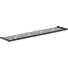 Mexen Loop fali polc 57 cm, fekete króm