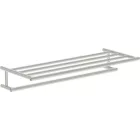 Mexen Loop polcos törölközőtartó 57 cm, szálcsiszolt nikkel