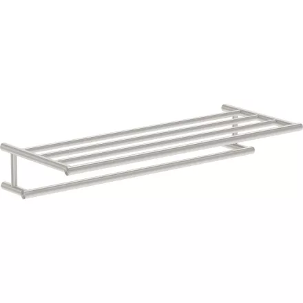 Mexen Loop polcos törölközőtartó 57 cm, szálcsiszolt nikkel