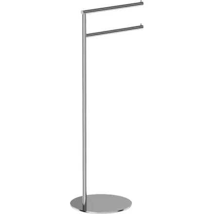Mexen Loop álló törölközőtartó két rúddal, 79 cm magas, króm