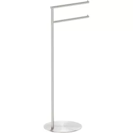   Mexen Loop álló törölközőtartó két rúddal, 79 cm magas, szálcsiszolt nikkel