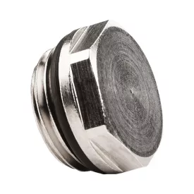 Radiátor végdugó 1/2" KRÓM