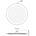 Mexen Kai DR70 termosztátos falsík alatti zuhanyrendszer 30 cm-es esőztetővel, kádtöltő kifolyóval, fekete