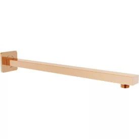 Mexen téglalap alakú fali zuhanykar 40 cm, rózsaarany