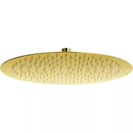 Mexen Slim kerek esőztető zuhanyfej 30 cm, arany
