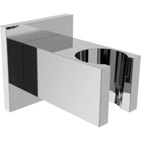 Mexen Cube szögletes fali kézizuhany-tartó, króm