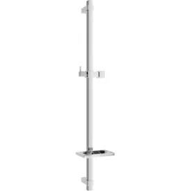 Mexen DQ zuhanyrúd szappantartóval, 80 cm, króm
