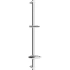 Mexen DB zuhanyrúd szappantartóval, 75 cm, króm