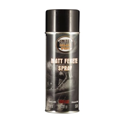 Matt fekete spray 400ml