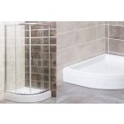 Favorit STEP zuhanytálca íves, 90 x 90 cm