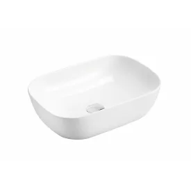   EROS - Top Counter pultra ültethető porcelán mosdó - SMILE 3 - 46,5 x 32,5 x 13 cm