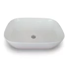 EROS - Top Counter pultra ültethető porcelán mosdó - SMILE 3 - 46,5 x 32,5 x 13 cm