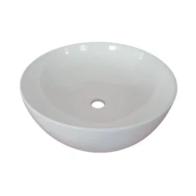   EROS - Top Counter pultra ültethető porcelán mosdó - RAISE - O - Ø 41 cm