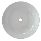 EROS - Top Counter pultra ültethető porcelán mosdó - RAISE - O - Ø 41 cm