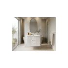 TMP MODENA 75 fali függesztett fürdőszobabútor - SKY E-8099-75 porcelán mosdóval - 75 x 46 cm